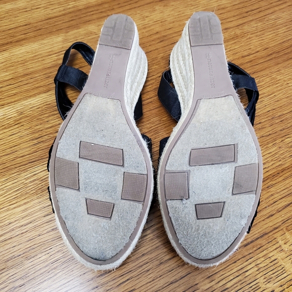 Naturalizer Banna Jute Heel, Fabric Slingback, Wedge Sandal - Picture 5 of 9